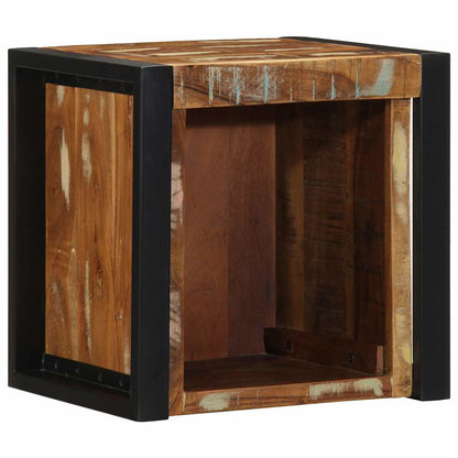 Bedside Cabinets 2 pcs Multicolour 40x35x40 cm Solid Wood Reclaimed