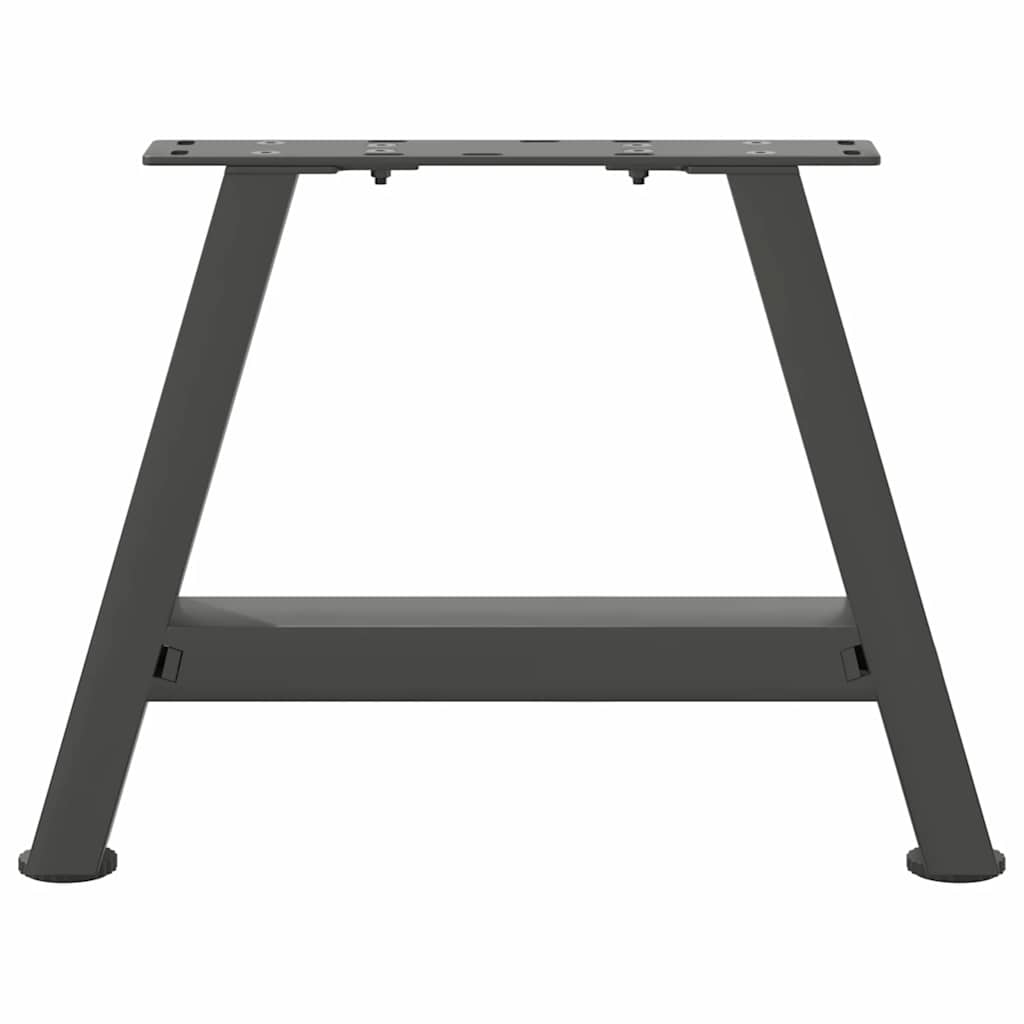 Coffee Table Legs A-Shaped 2 pcs Anthracite 40x(30-31) cm Steel