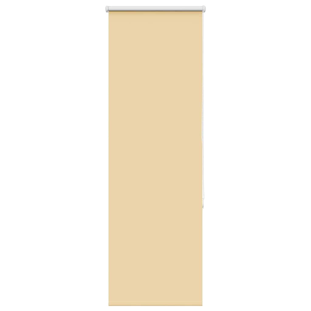 Roller Blind Blackout Beige 50x130 cm Fabric Width 45.7 cm Polyester