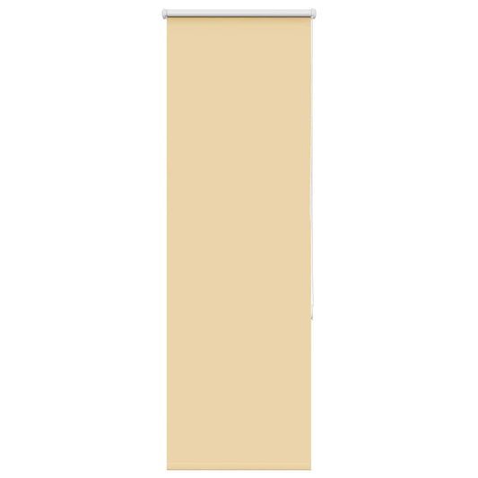 Roller Blind Blackout Beige 50x130 cm Fabric Width 45.7 cm Polyester