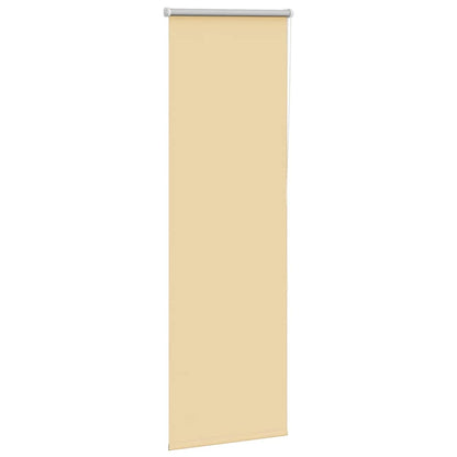 Roller Blind Blackout Beige 50x130 cm Fabric Width 45.7 cm Polyester