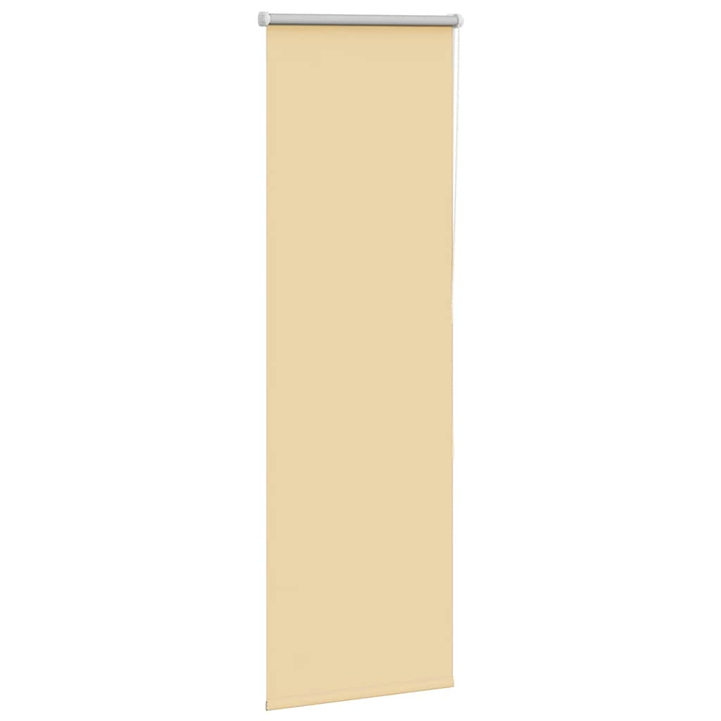 Roller Blind Blackout Beige 60x150 cm Fabric Width 55.7 cm Polyester