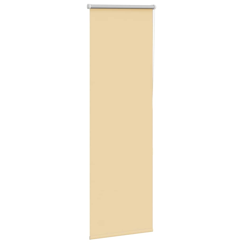 Roller Blind Blackout Beige 55x175 cm Fabric Width 50.7 cm Polyester