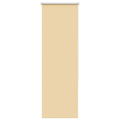 Roller Blind Blackout Beige 60x175 cm Fabric Width 55.7 cm Polyester