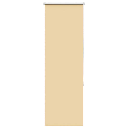 Roller Blind Blackout Beige 60x175 cm Fabric Width 55.7 cm Polyester