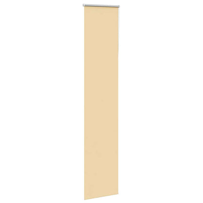 Roller Blind Blackout Beige 50x210 cm Fabric Width 45.7 cm Polyester