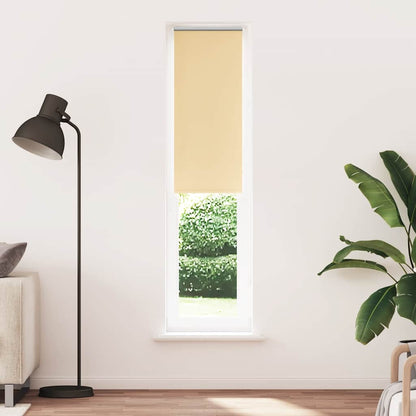 Roller Blind Blackout Beige 50x210 cm Fabric Width 45.7 cm Polyester