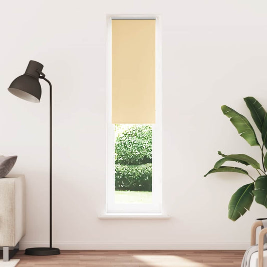 Roller Blind Blackout Beige 45x230 cm Fabric Width 40.7 cm Polyester