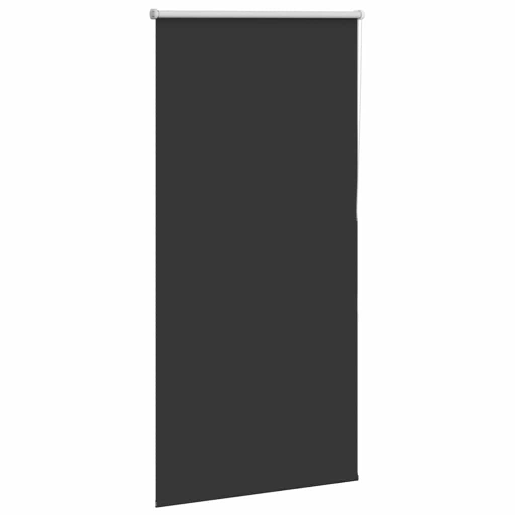 Roller Blind Blackout Black 65x130 cm Fabric Width 60.7 cm Polyester