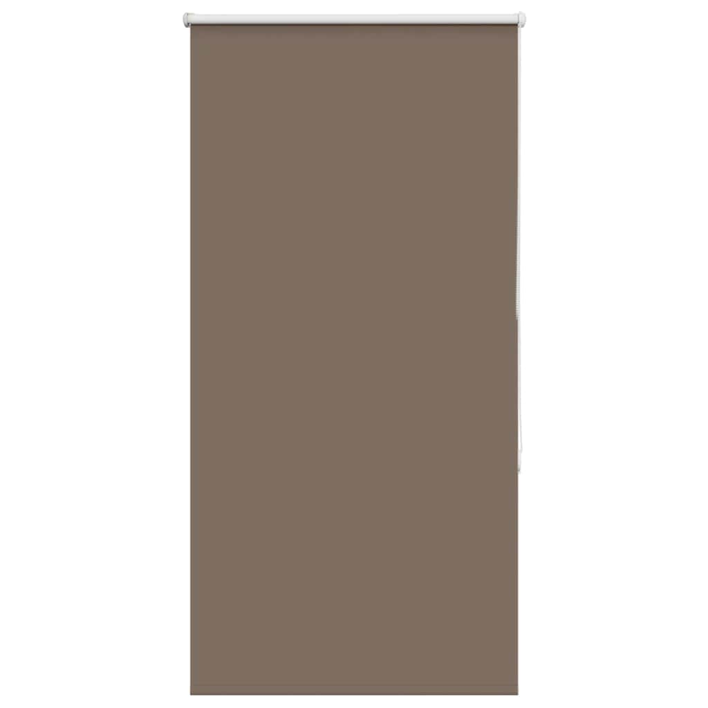 Roller Blind Blackout Coffee 70x130 cm Fabric Width 65.7 cm Polyester