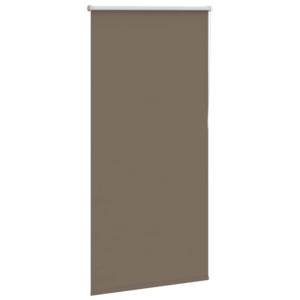 Roller Blind Blackout Coffee 70x130 cm Fabric Width 65.7 cm Polyester