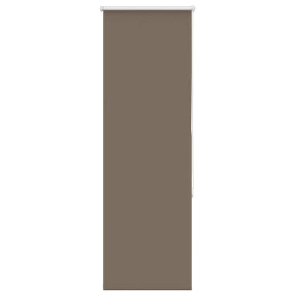 Roller Blind Blackout Coffee 60x150 cm Fabric Width 55.7 cm Polyester