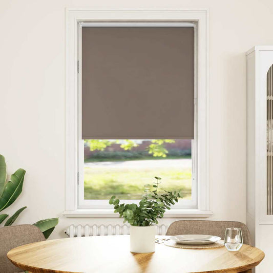 Roller Blind Blackout Coffee 70x150 cm Fabric Width 65.7 cm Polyester