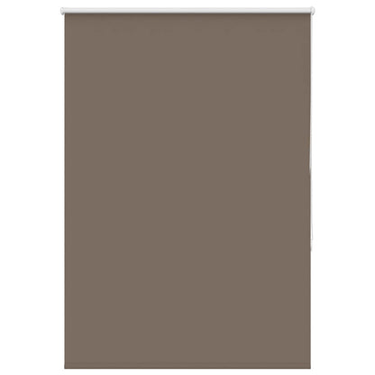 Roller Blind Blackout Coffee 90x150 cm Fabric Width 85.7 cm Polyester