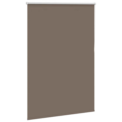 Roller Blind Blackout Coffee 90x150 cm Fabric Width 85.7 cm Polyester