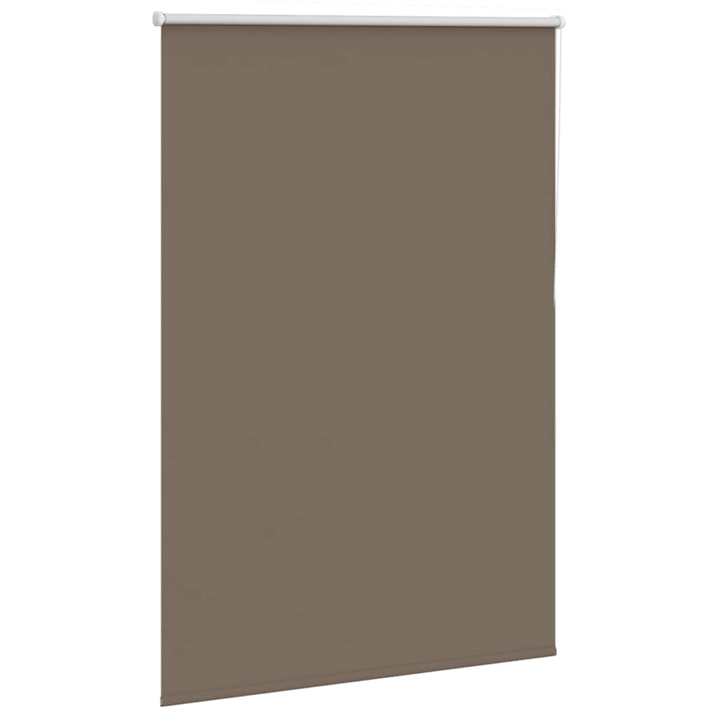 Roller Blind Blackout Coffee 105x150 cm Fabric Width 100.7 cm Polyester