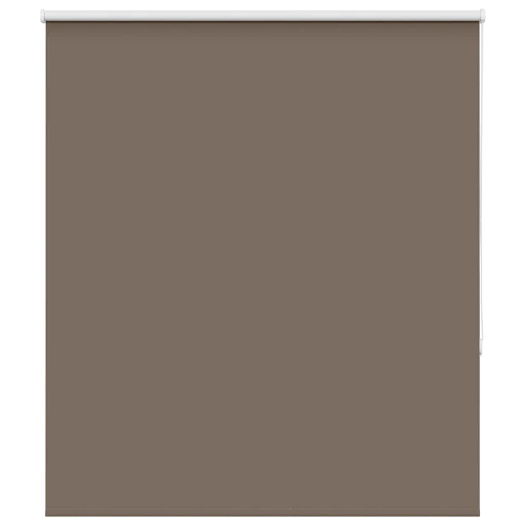 Roller Blind Blackout Coffee 130x150 cm Fabric Width 126.6 cm Polyester