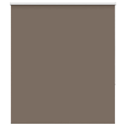 Roller Blind Blackout Coffee 130x150 cm Fabric Width 126.6 cm Polyester