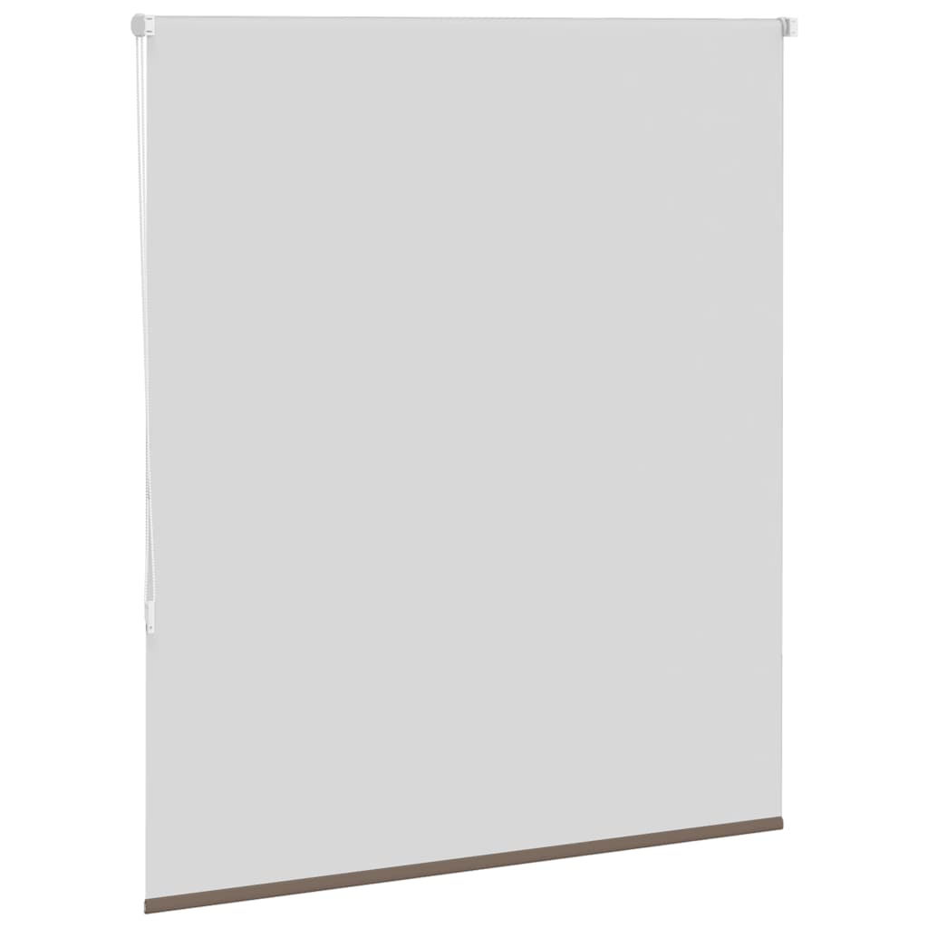 Roller Blind Blackout Coffee 130x150 cm Fabric Width 126.6 cm Polyester