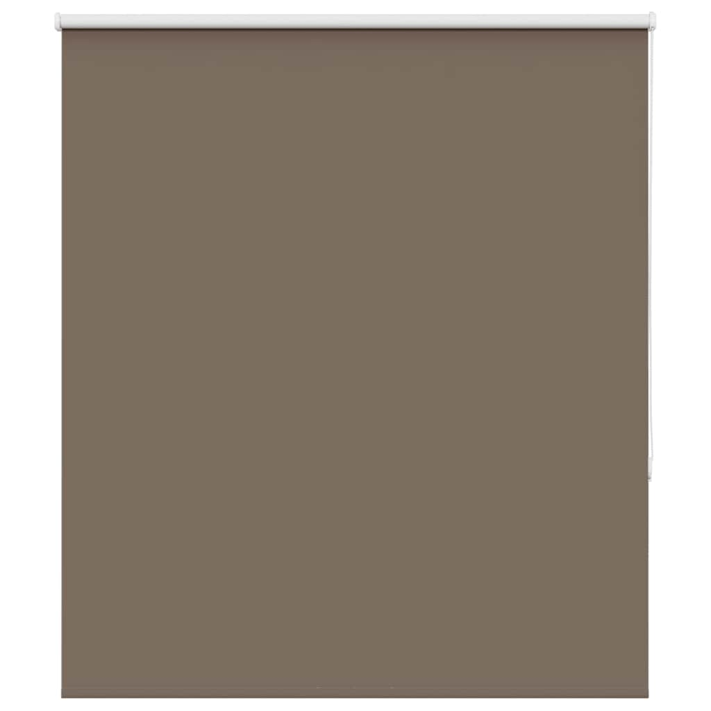 Roller Blind Blackout Coffee 140x150 cm Fabric Width 136.6 cm Polyester