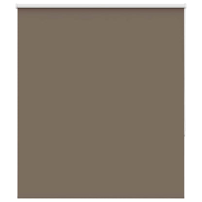 Roller Blind Blackout Coffee 140x150 cm Fabric Width 136.6 cm Polyester