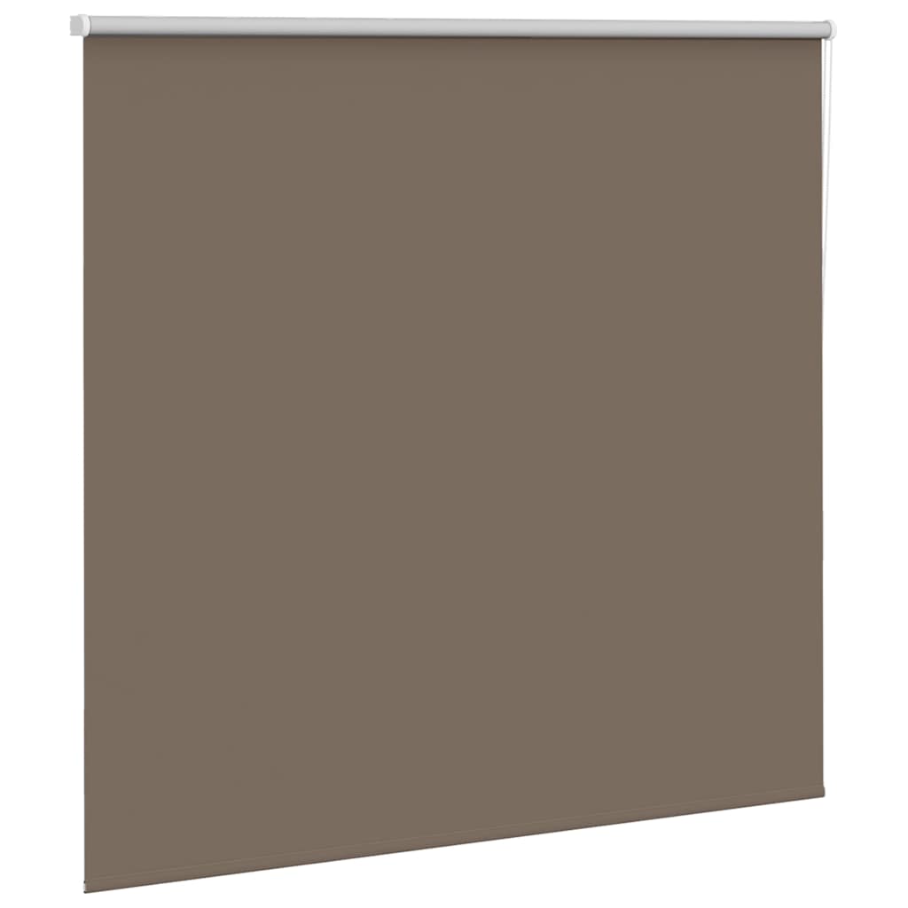 Roller Blind Blackout Coffee 155x150 cm Fabric Width 151.6 cm Polyester