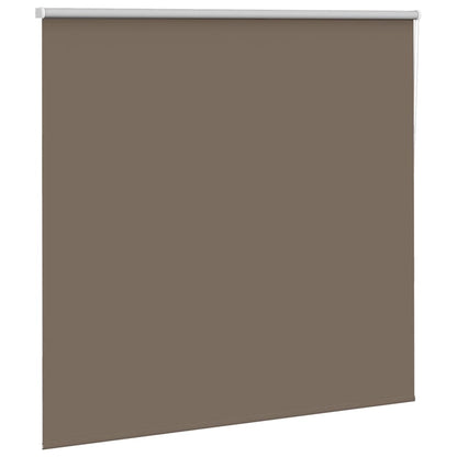 Roller Blind Blackout Coffee 165x150 cm Fabric Width 161.6 cm Polyester