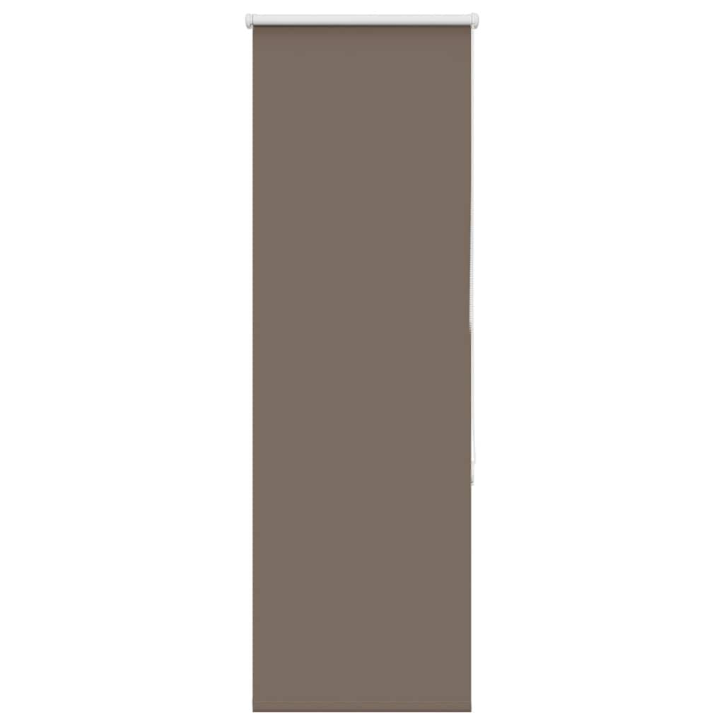 Roller Blind Blackout Coffee 50x175 cm Fabric Width 45.7 cm Polyester