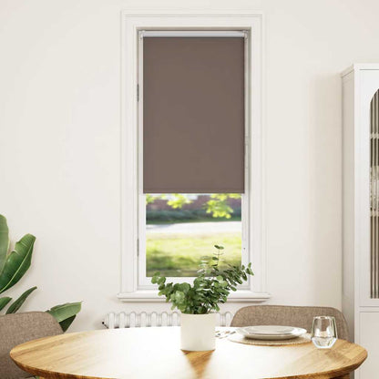 Roller Blind Blackout Coffee 60x175 cm Fabric Width 55.7 cm Polyester