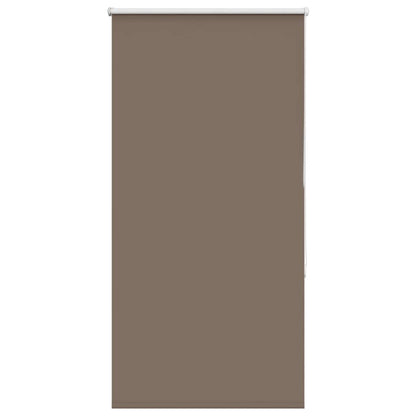 Roller Blind Blackout Coffee 75x175 cm Fabric Width 70.7 cm Polyester