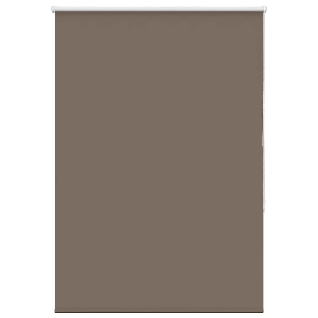 Roller Blind Blackout Coffee 110x175 cm Fabric Width 105.7 cm Polyester