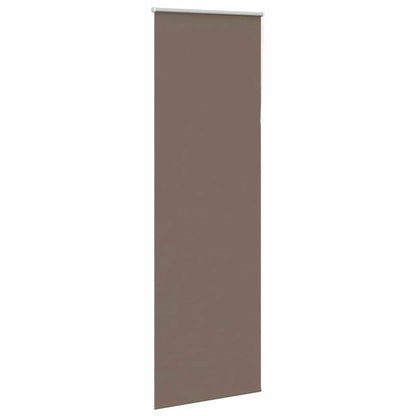 Roller Blind Blackout Coffee 70x210 cm Fabric Width 65.7 cm Polyester