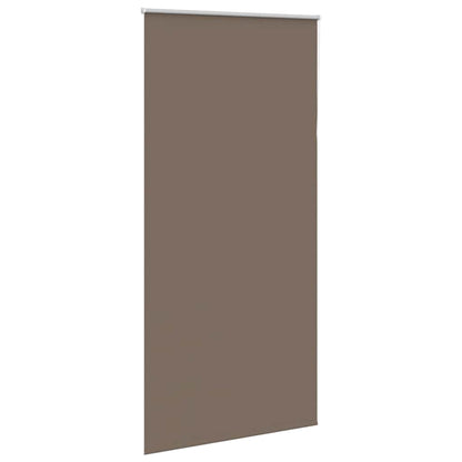 Roller Blind Blackout Coffee 95x210 cm Fabric Width 90.7 cm Polyester