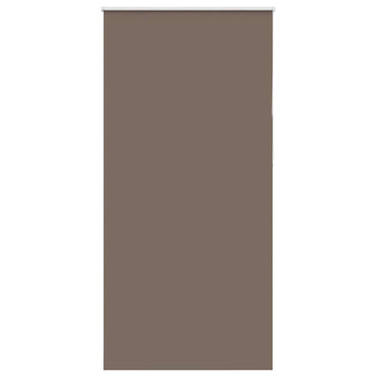 Roller Blind Blackout Coffee 100x210 cm Fabric Width 95.7 cm Polyester