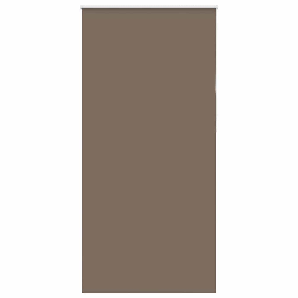 Roller Blind Blackout Coffee 105x210 cm Fabric Width 100.7 cm Polyester