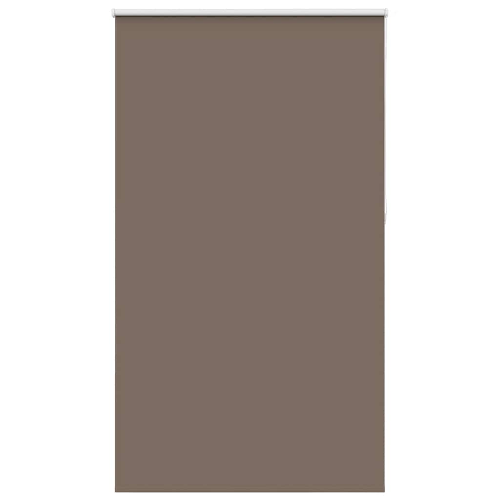 Roller Blind Blackout Coffee 125x210 cm Fabric Width 121.6 cm Polyester