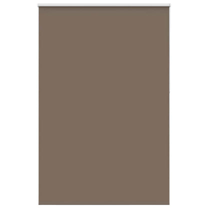 Roller Blind Blackout Coffee 145x210 cm Fabric Width 141.6 cm Polyester