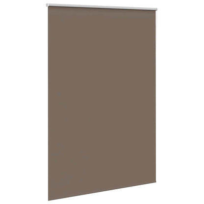 Roller Blind Blackout Coffee 145x210 cm Fabric Width 141.6 cm Polyester