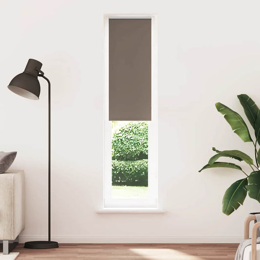 Roller Blind Blackout Coffee 45x230 cm Fabric Width 40.7 cm Polyester