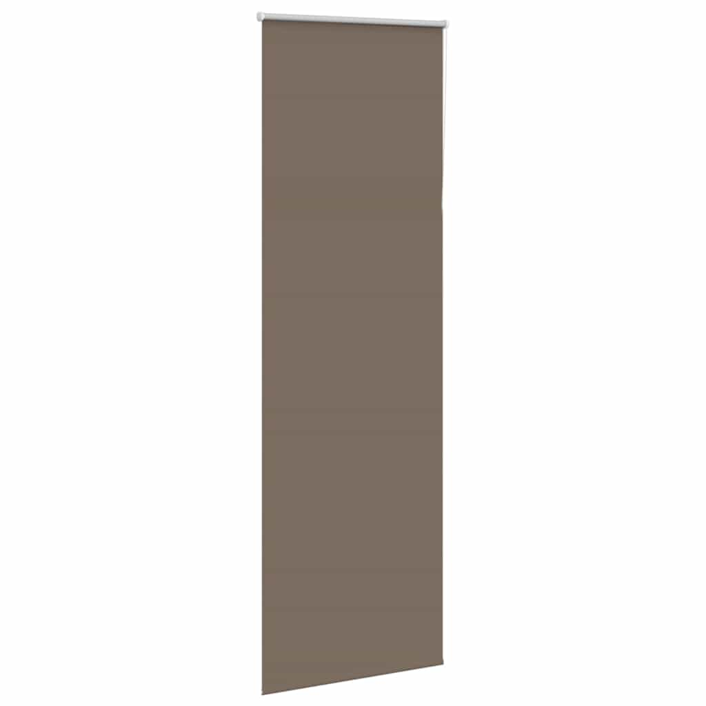 Roller Blind Blackout Coffee 70x230 cm Fabric Width 65.7 cm Polyester