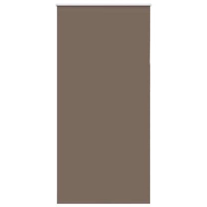 Roller Blind Blackout Coffee 90x230 cm Fabric Width 85.7 cm Polyester