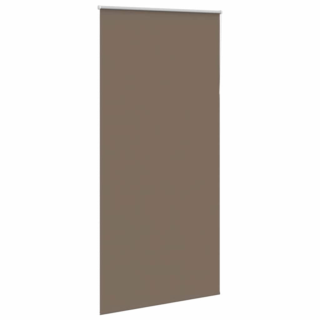 Roller Blind Blackout Coffee 90x230 cm Fabric Width 85.7 cm Polyester