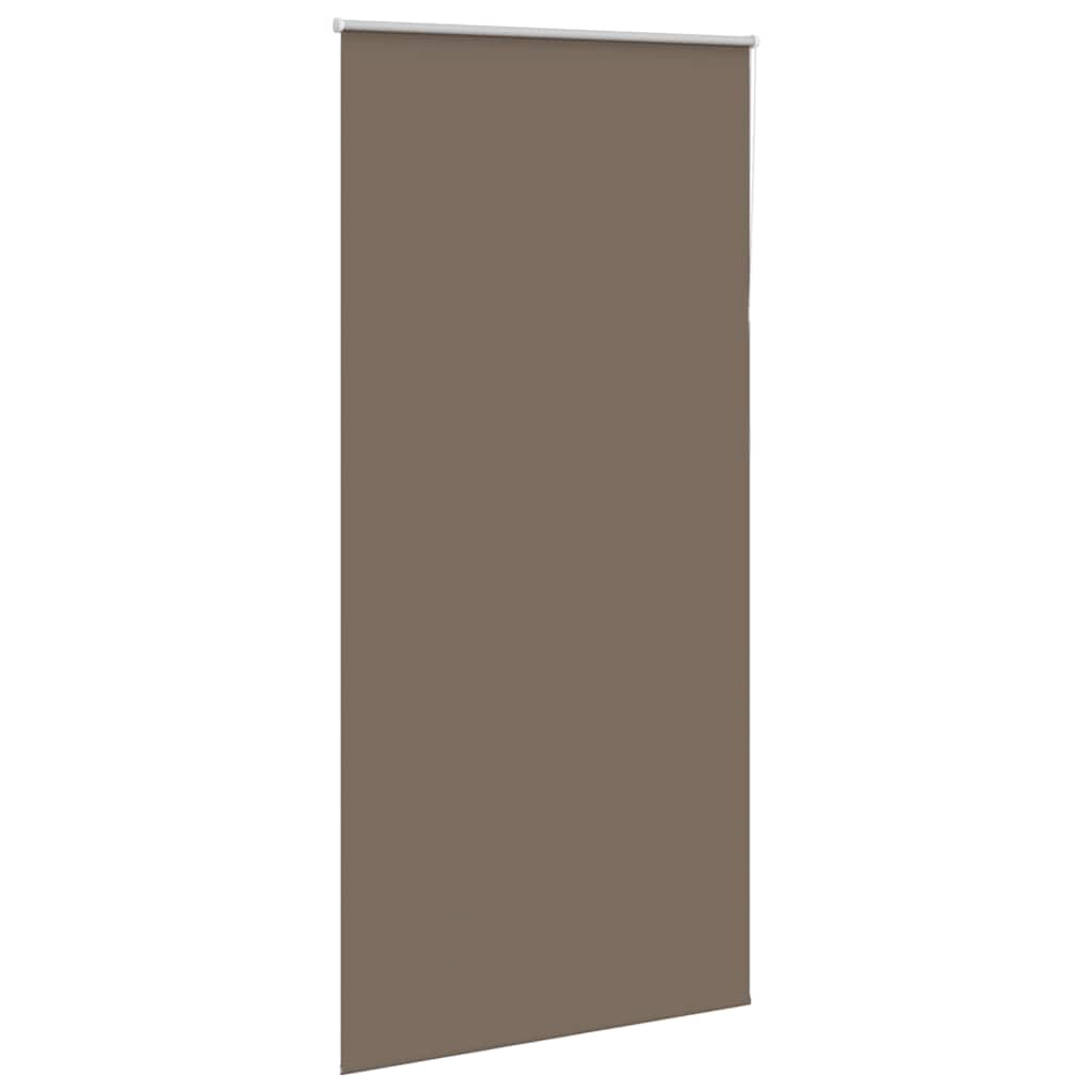 Roller Blind Blackout Coffee 110x230 cm Fabric Width 105.7 cm Polyester