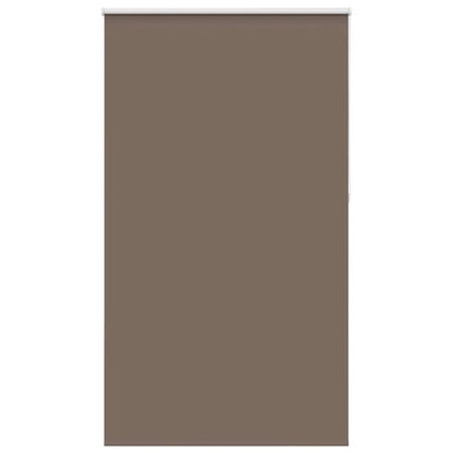 Roller Blind Blackout Coffee 125x230 cm Fabric Width 121.6 cm Polyester