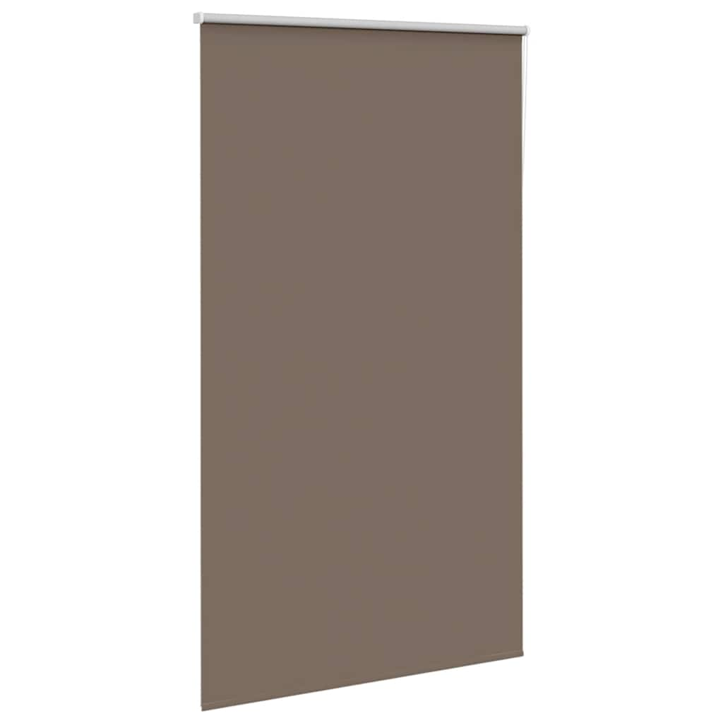 Roller Blind Blackout Coffee 125x230 cm Fabric Width 121.6 cm Polyester