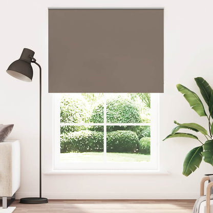 Roller Blind Blackout Coffee 150x230 cm Fabric Width 146.6 cm Polyester