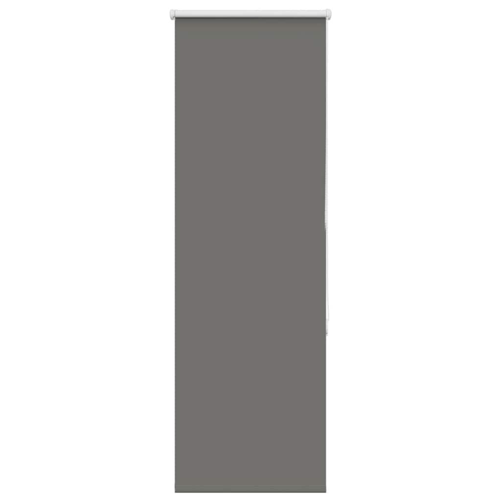 Roller Blind Blackout Grey 45x130 cm Fabric Width 40.7 cm Polyester