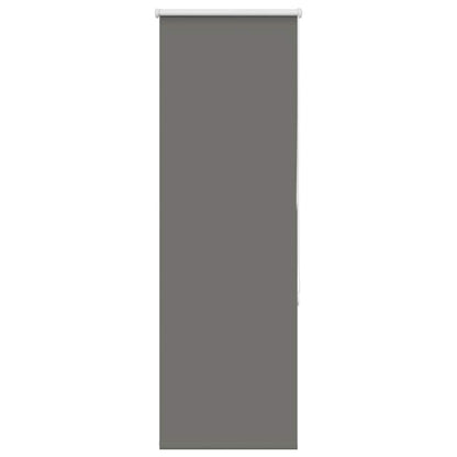 Roller Blind Blackout Grey 45x130 cm Fabric Width 40.7 cm Polyester