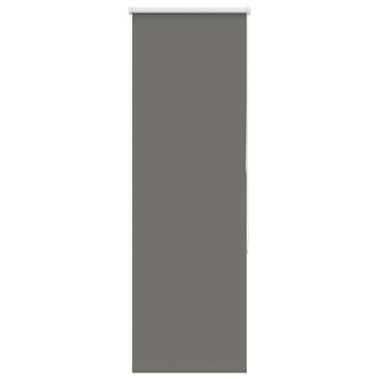 Roller Blind Blackout Grey 50x130 cm Fabric Width 45.7 cm Polyester