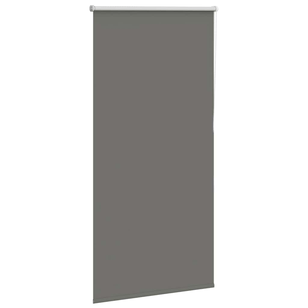 Roller Blind Blackout Grey 65x130 cm Fabric Width 60.7 cm Polyester